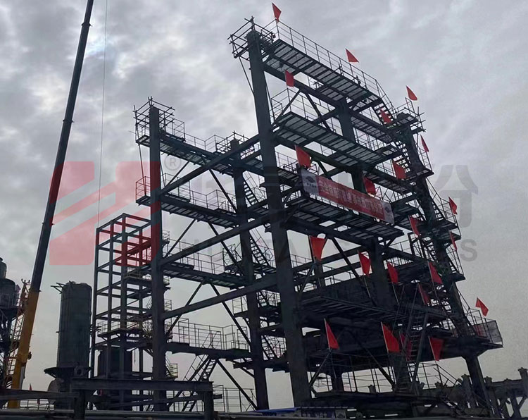 Coking waste heat recovery boiler